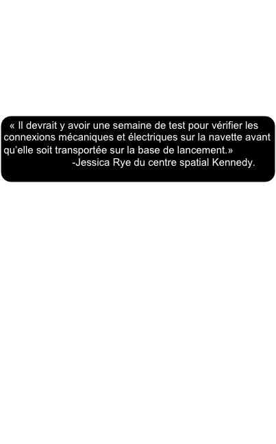 La prochaine navette spatiale à partir pour l’espace, Discovery, s’est fait installer son équipement sur le dos ou sur le ventre si vous voulez. Attachée à un réservoir plein d’hydrogène liquide et de deux fusées d’appoint, Discovery se prépare tranquillement pour sa prochaine mission, le mois prochain, à Cape Canaveral en Floride. Mercredi la navette de 37 mètres de haut fut hissée par une grue en position verticale.


￼

 La navette fera son retour dans l’espace le 7 décembre prochain pour apporter un nouveau morceau de la station spatiale internationale (SSI) présentement en orbite.

C’est la deuxième mission ayant pour but l’achèvement de la SSI depuis le désastre de Colombia en 2003
 
La NASA aura besoin d’encore 14 vols de ce genre pour compléter la station. Il y aura aussi deux missions visant à apporter de l’équipement plus lourd et de l’équipement de rechange, tout cela avant que les navettes soient mises hors service en 2010.

 La mission de 11 jours que les astronautes effectueront à bord de Discovery en décembre aura pour but d’installer de nouvelles armatures et filer la station pour qu’elle puisse utiliser les panneaux solaires installés lors de la mission précédente en septembre dernier.
